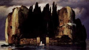 Die Toteninsel von Arnold Böcklin