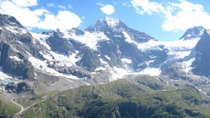 Berge als Hindernis