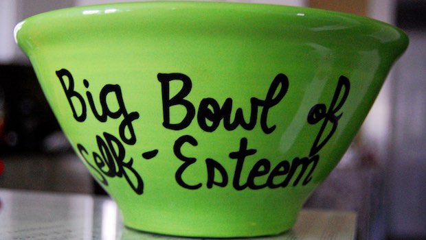 Grüne Schüssel: big bowl of self-esteem