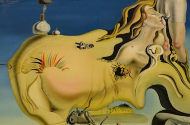 Dali Gemälde Visage Du Grand Mastarbateur