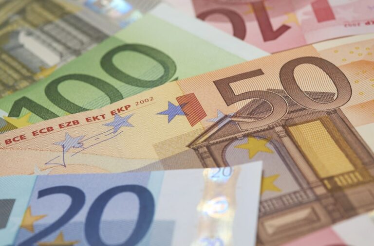 Euro Geldscheine bzw. Banknoten