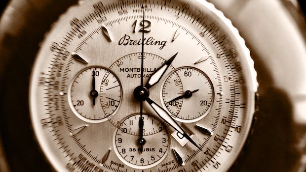 Uhr mit Chronographen Breitling